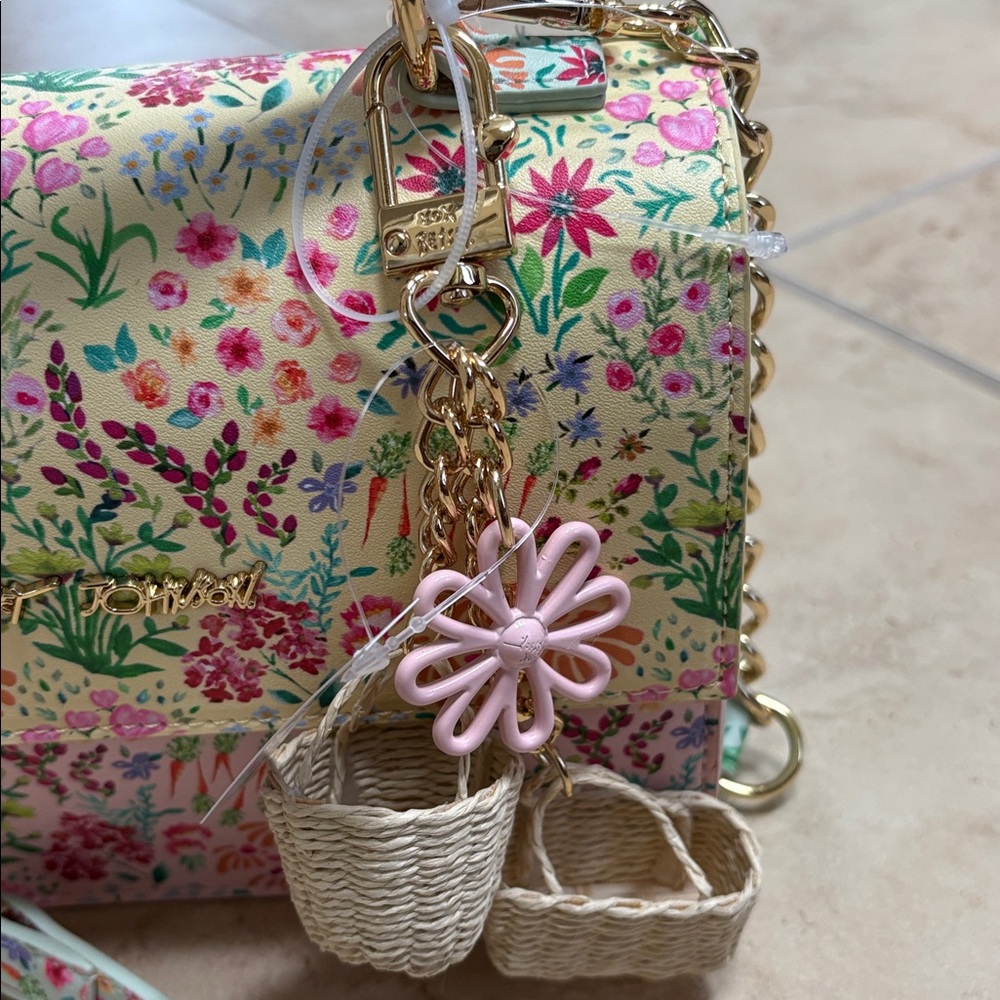 Betsey Johnson Floral Handbag - Picture 7 of 16